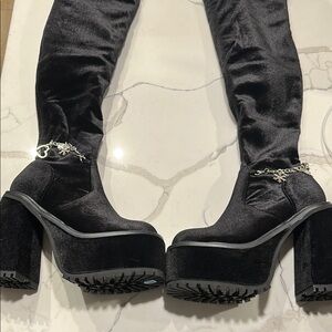 Sugar Thrillz SWEET INTIMACY THIGH HIGH BOOTS